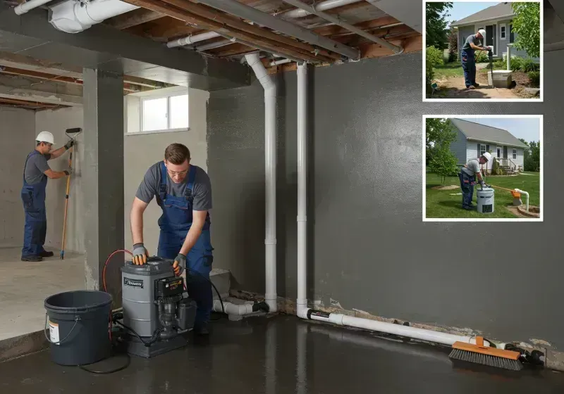 Basement Waterproofing and Flood Prevention process in Salisbury, NC